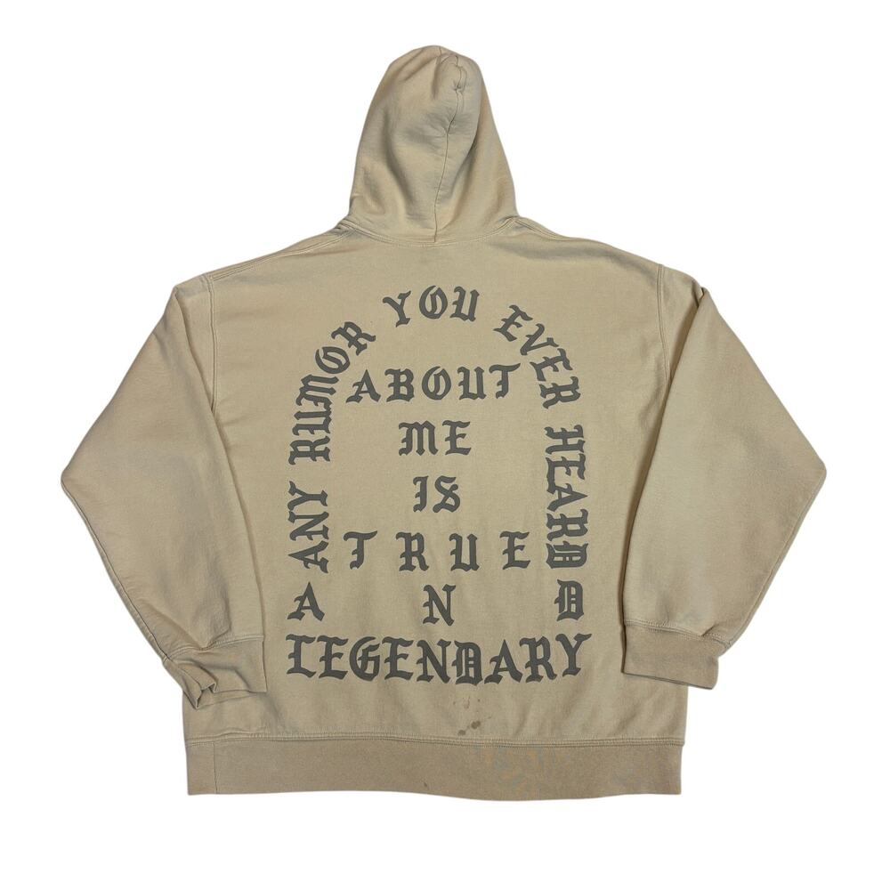 Kanye West London Life of Pablo Legendary Hoodie Men's Large Yeezy